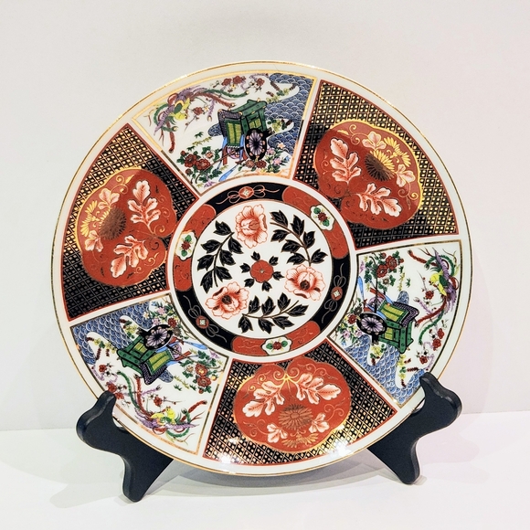 Imari Ware Teapot and server plate - Picture 10 of 14